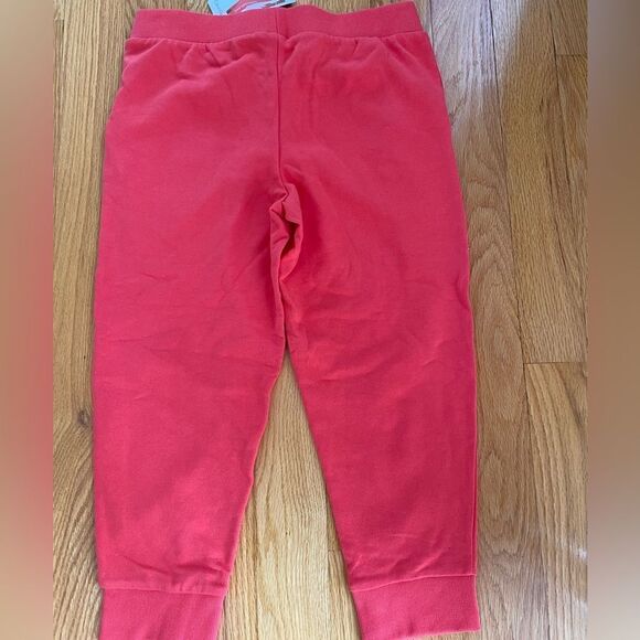 Calvin Klein Jeans Girls French Terry Coral Colored Sweatpants NWT - Picture 6 of 8